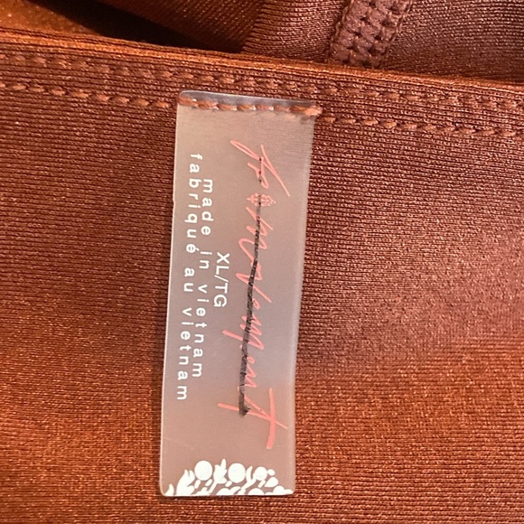 Free People Brown Crop Top - Picture 3 of 4